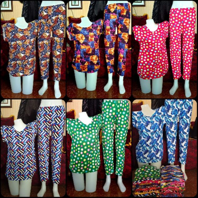 Terno discount pajama wholesale