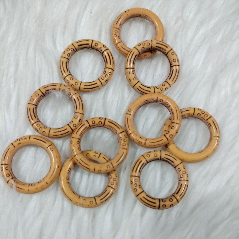 PLASTIC RING BEADS 23MM FOR DIY CRAFT | Shopee Philippines