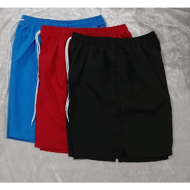 Plain No Logo L-3XL 32-46 Inches Waistline Stretchable Taslan Shorts ...