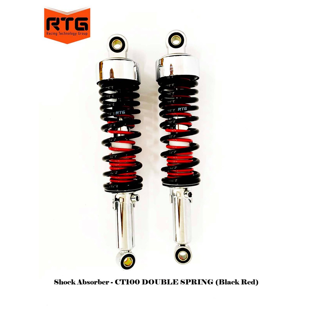 SHOCK ABSORBER MEHOL XL125 400MM BLACK BLUE RED YELLOW SILVER