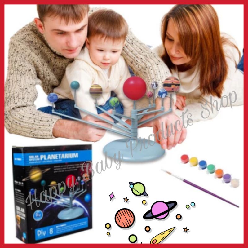 Kids Astronomy Science Project Solar System Planetarium Model DIY ...
