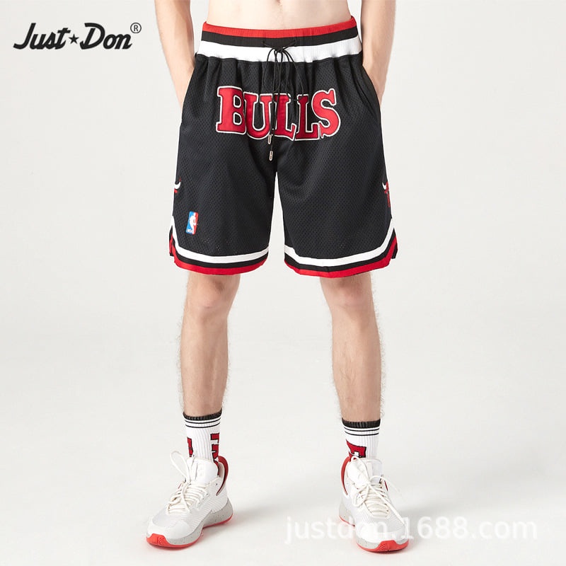 Chicago Bull's Just Don Nba Basketball Jersey Shorts For Men Good For  Sporty Wears
