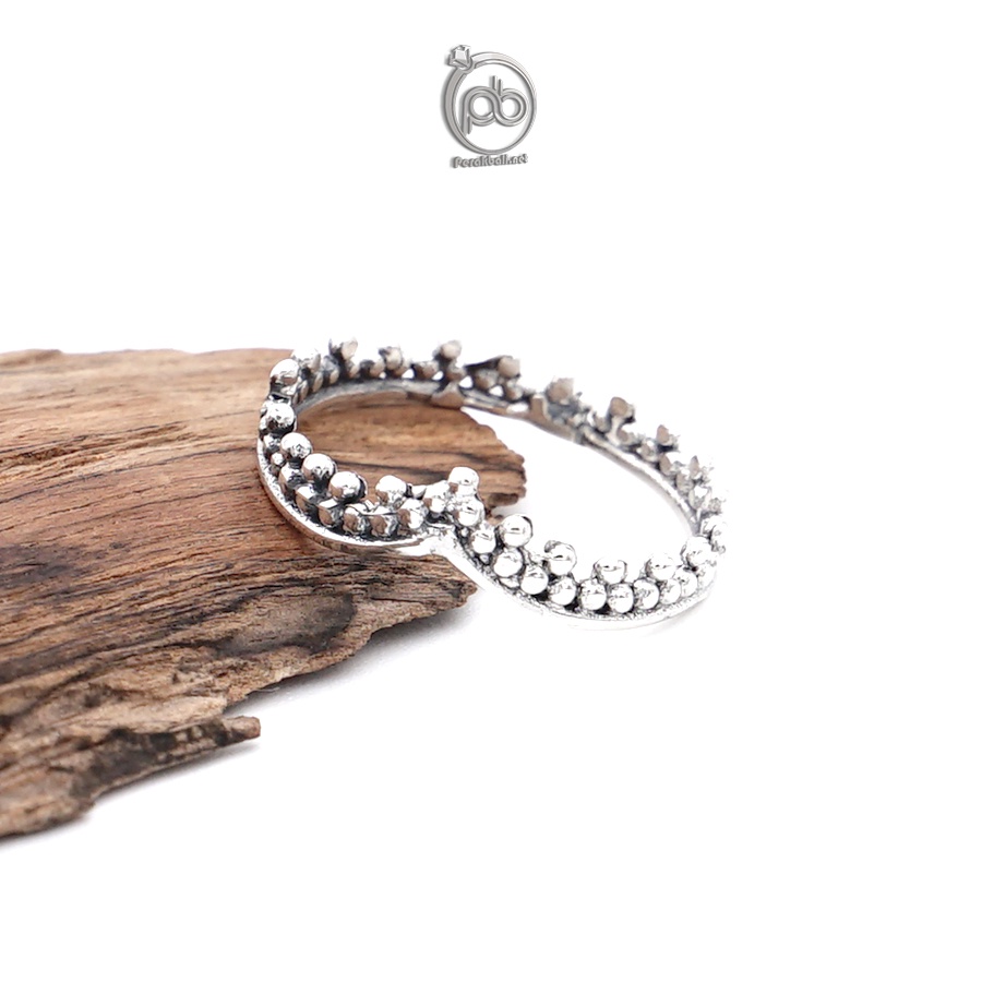 RATU Bali Silver Ring 925 Silver Ring Queen Crown Ring | Shopee Philippines