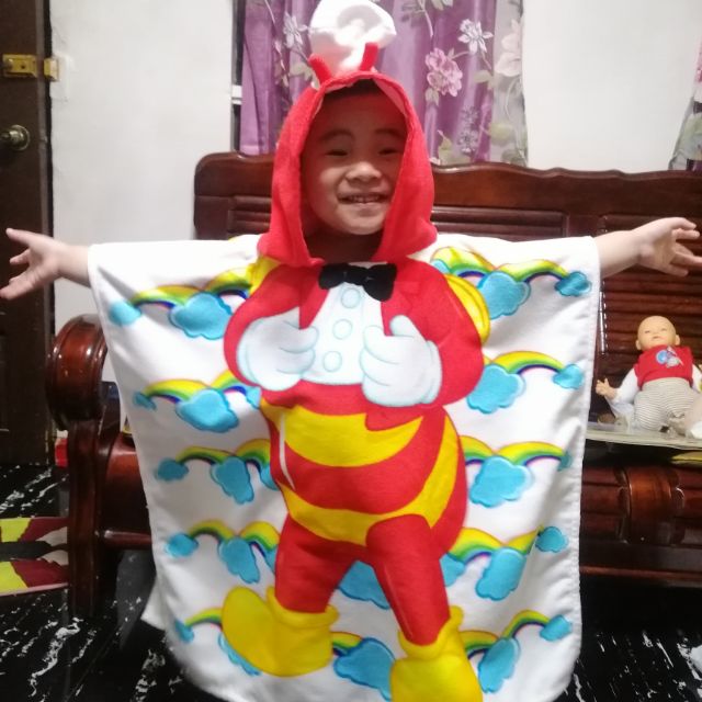 Hooded towel sale jollibee