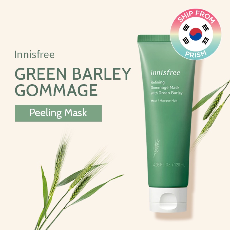 Innisfree Green Barley Gommage Peeling Mask 120ml Shopee Philippines