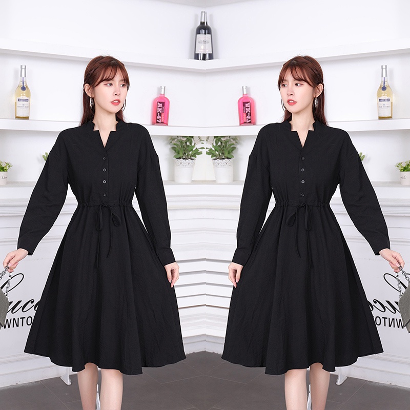 Shopee long hotsell sleeve dress