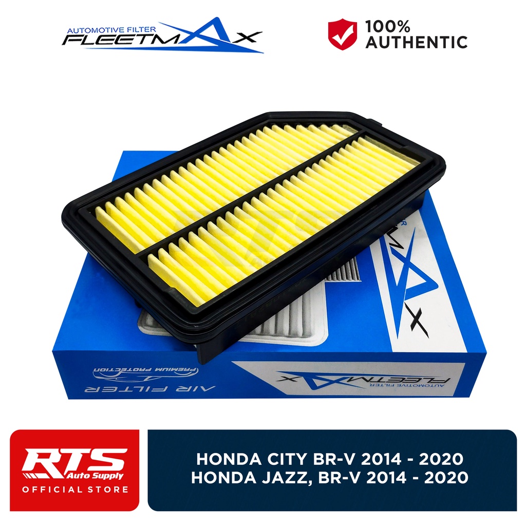 Fleetmax Engine Air Filter For Honda City Jazz Br V 2014 2020 Fas8868 Shopee Philippines