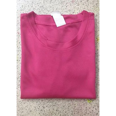 Fuchsia Pink Drifit T/S sports material, wicking and atlhetic cloth ...