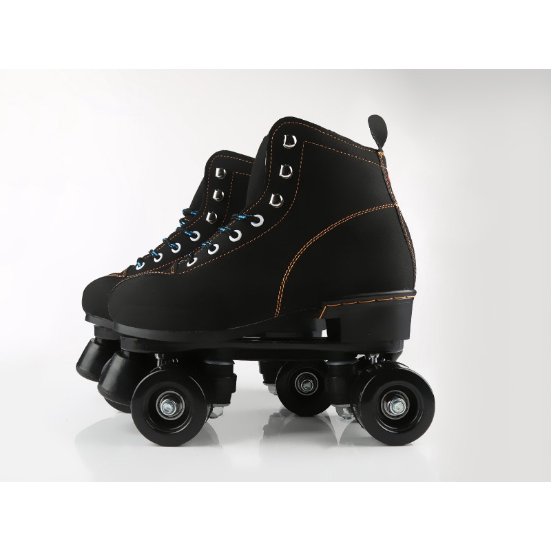 (Ready Stock) Roller Skates Cowhide PU Wheels Roller Skates For Adult