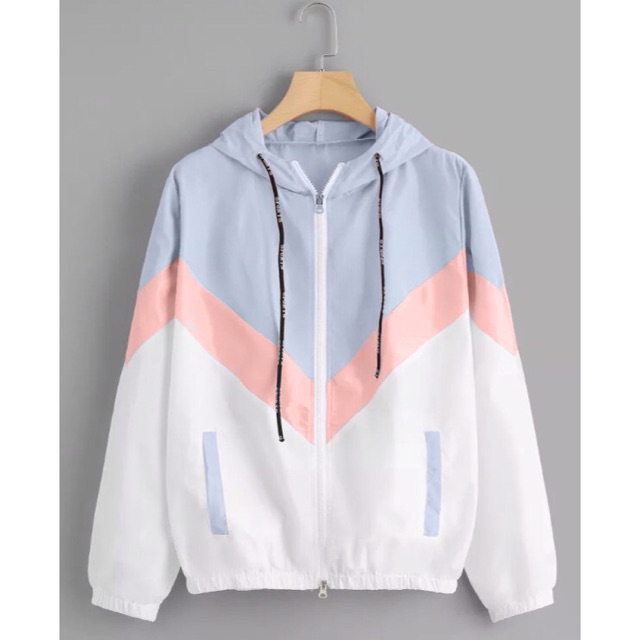 Pastel on sale windbreaker mens