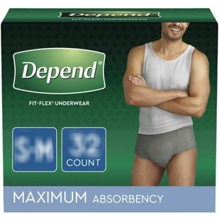 Depend Fit-Flex Large Men Underwear 84pcs