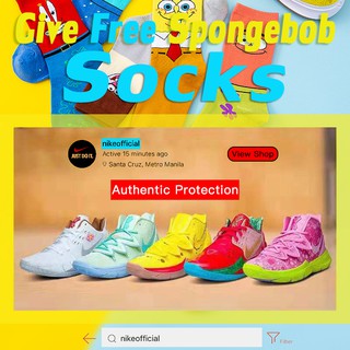 Kyrie spongebob clearance shoes mens