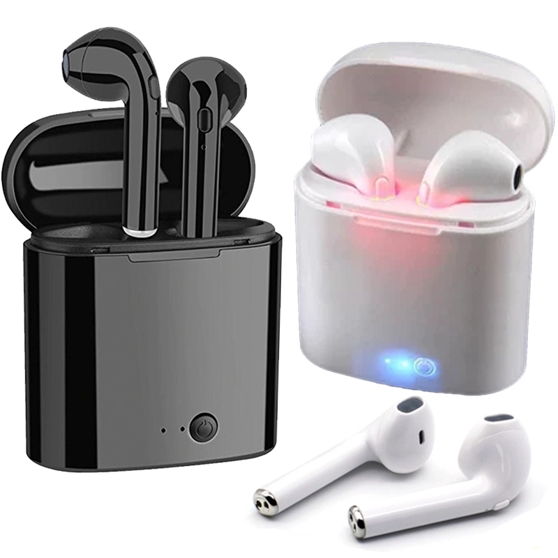 Bluetooth earphone with Mic Charging pods i7s tws air Wireless