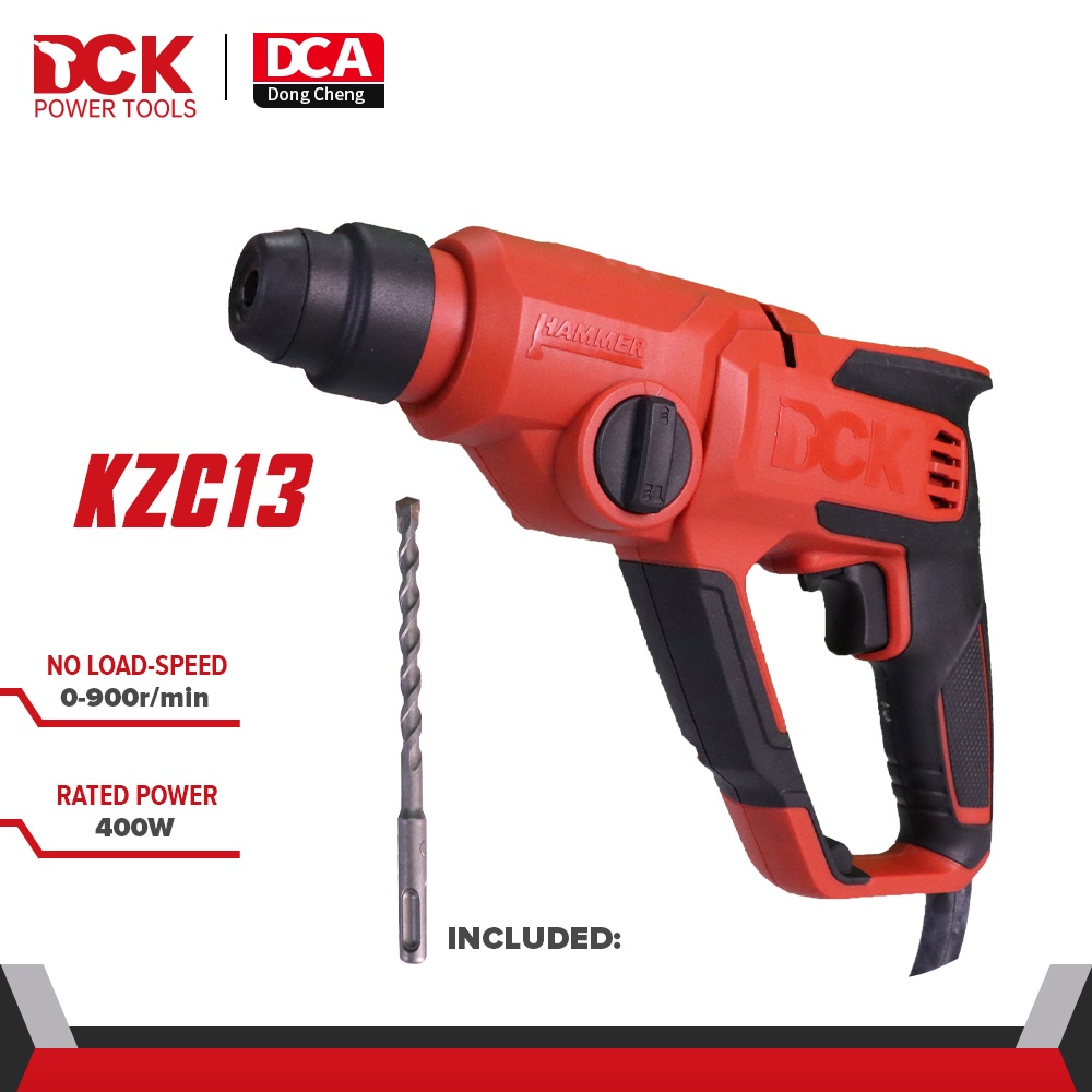 DCK by Mitsushi 400W 220V Rotary Hammer Drill Chipping Gun Chipping