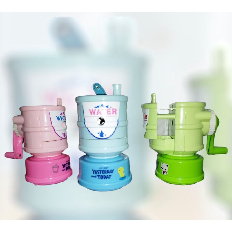 Rotating Pencil Sharpener / Sharpener / Cute Water Tank Model | Shopee ...