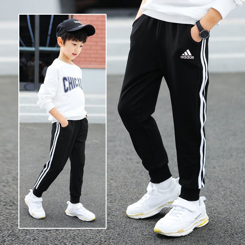 Children's wear boys and girls new casual thick children's sports pants  jogging pants COD