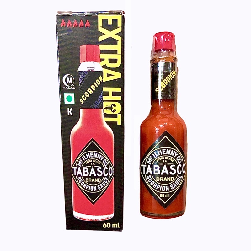 TABASCO SCORPION EXTRA HOT 60ml Shopee Philippines