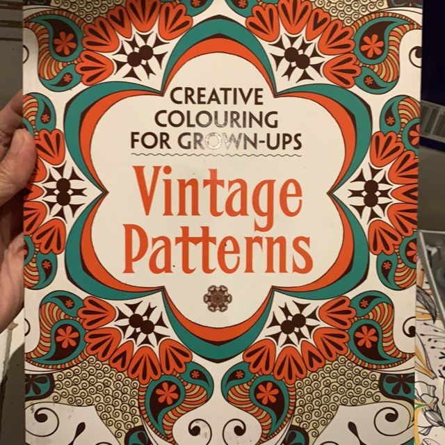 Creative coloring for Grown-ups vintage patterns / Japanese patterns ...