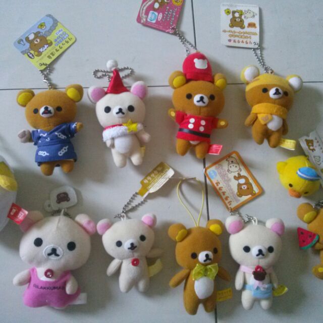 Rilakkuma hot sale keychain plush