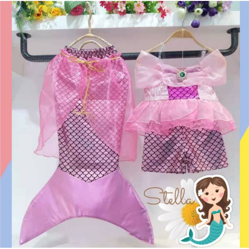 Princess Rosabel Costume For Girls - Pink Silver White Dress Set With Tiara & Petticoat (3 Sizes) - View #8