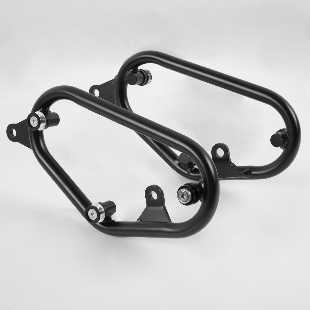 Ultrasupplier Motorcycle Saddlebag Support Bracket Side Mount Trunk Bag