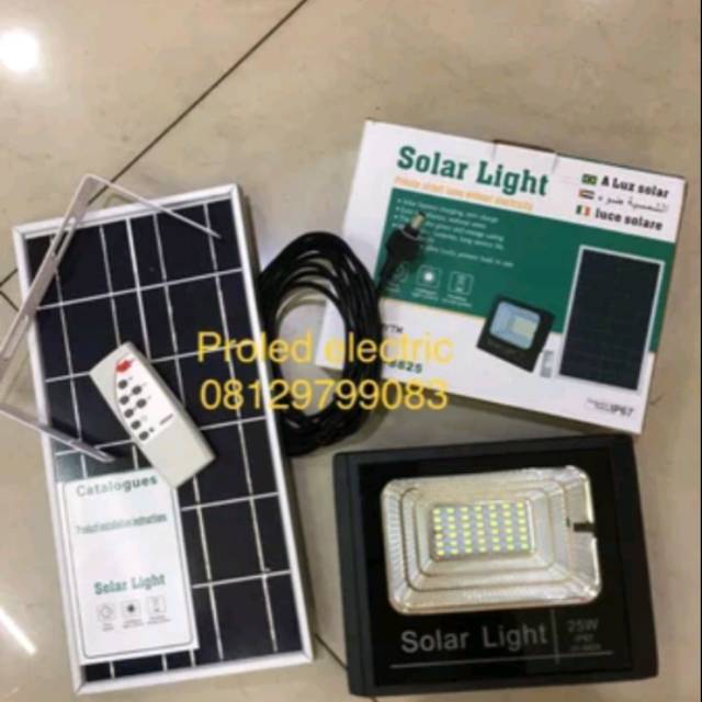 MATAHARI LED spotlight solar cell solar panel sun 25w 25 watt led ...