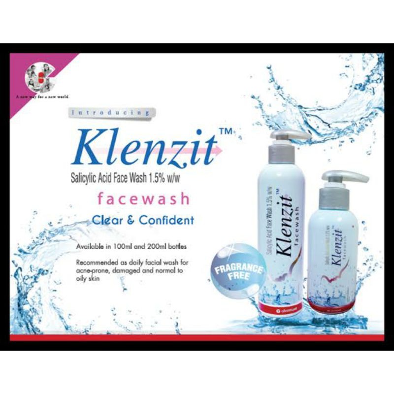 Klenzit Salicylic Acid Face Wash 1.5 w/w Authentic Shopee Philippines