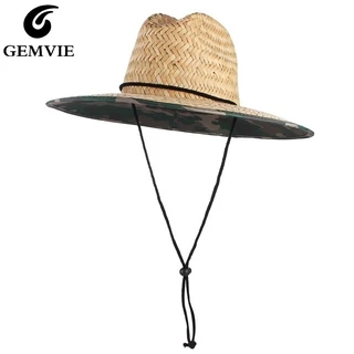 Olde Fly Shop Lifeguard Straw Sun Hat for Men/Woman from the