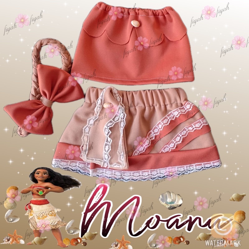 DISNEY PRINCESS MOANA Costume For Baby | Shopee Philippines