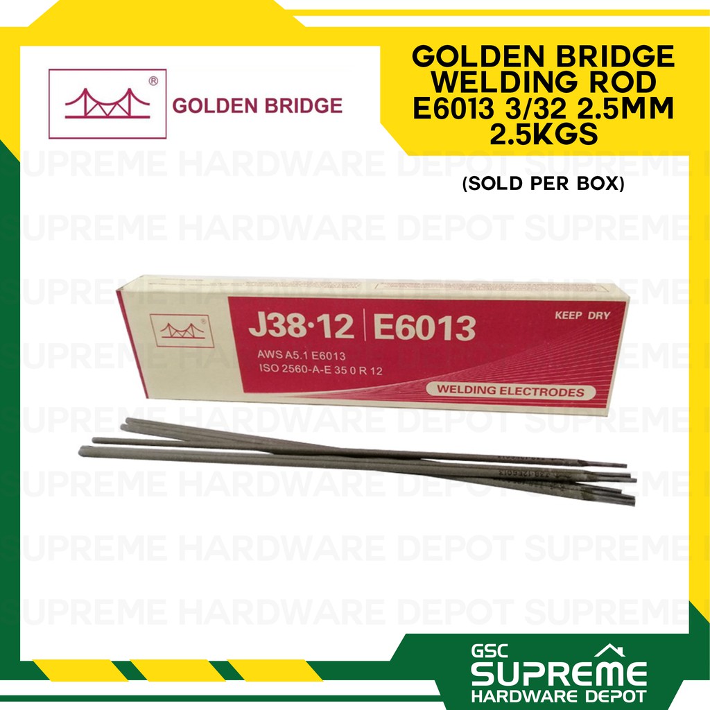 Golden Bridge Welding Rod E6013 3/32