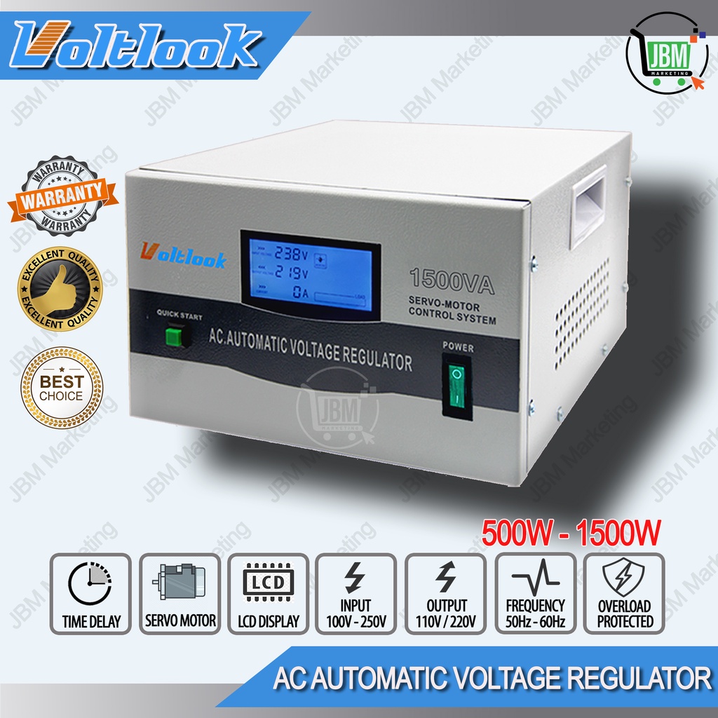 Voltlook AVR Automatic Voltage Regulator Power Supply Digital Dispaly ...
