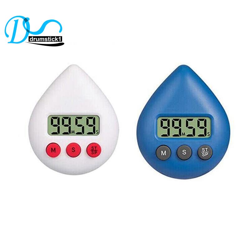 Digital Bathroom Clock Waterproof Shower Clock Timer Temperature