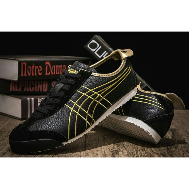 onitsuka black and gold