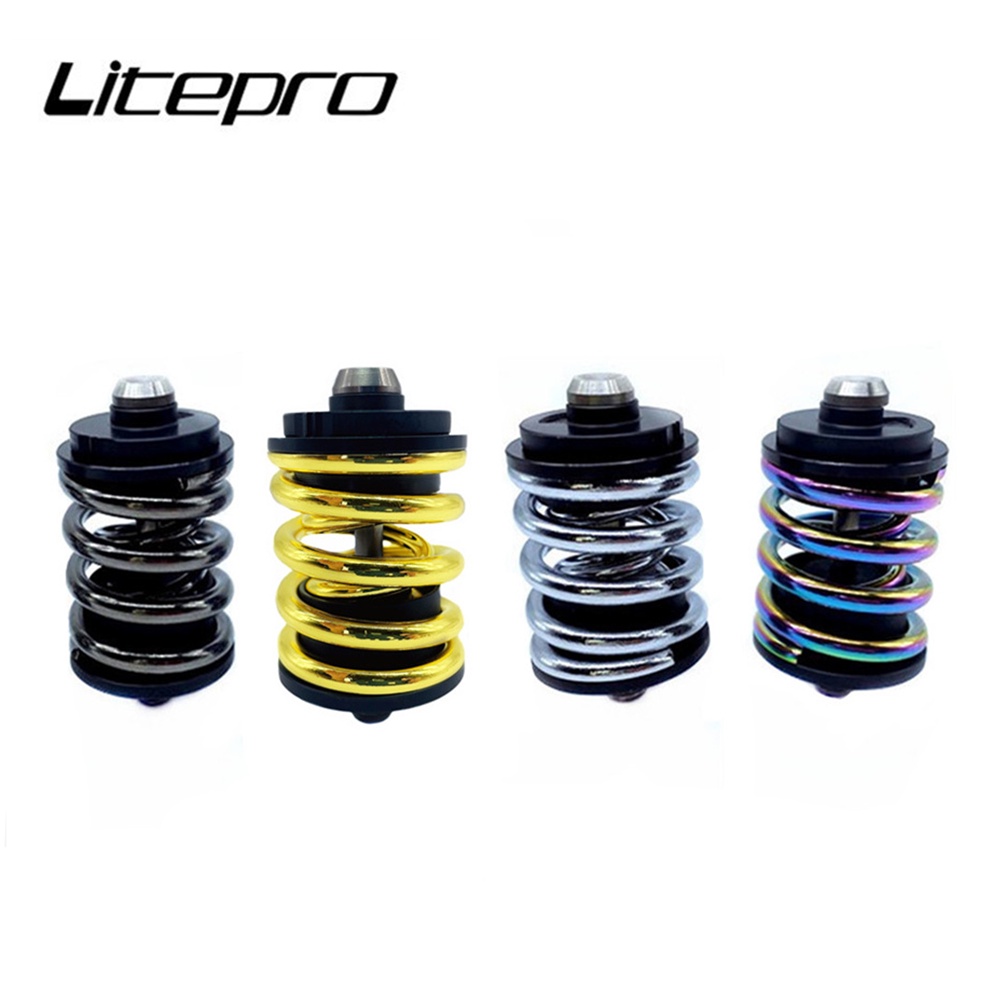 Bicycle Spring Suspension Rear Shock Folding Shock Absorber Bicycle ...