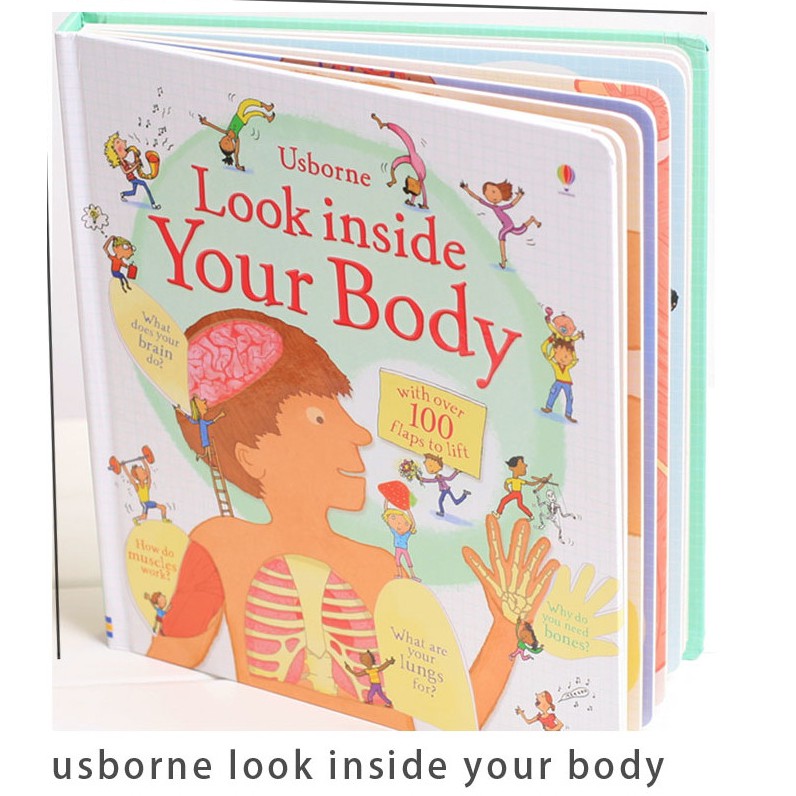 Usborne Look Inside Your Body Board Book | Shopee Philippines