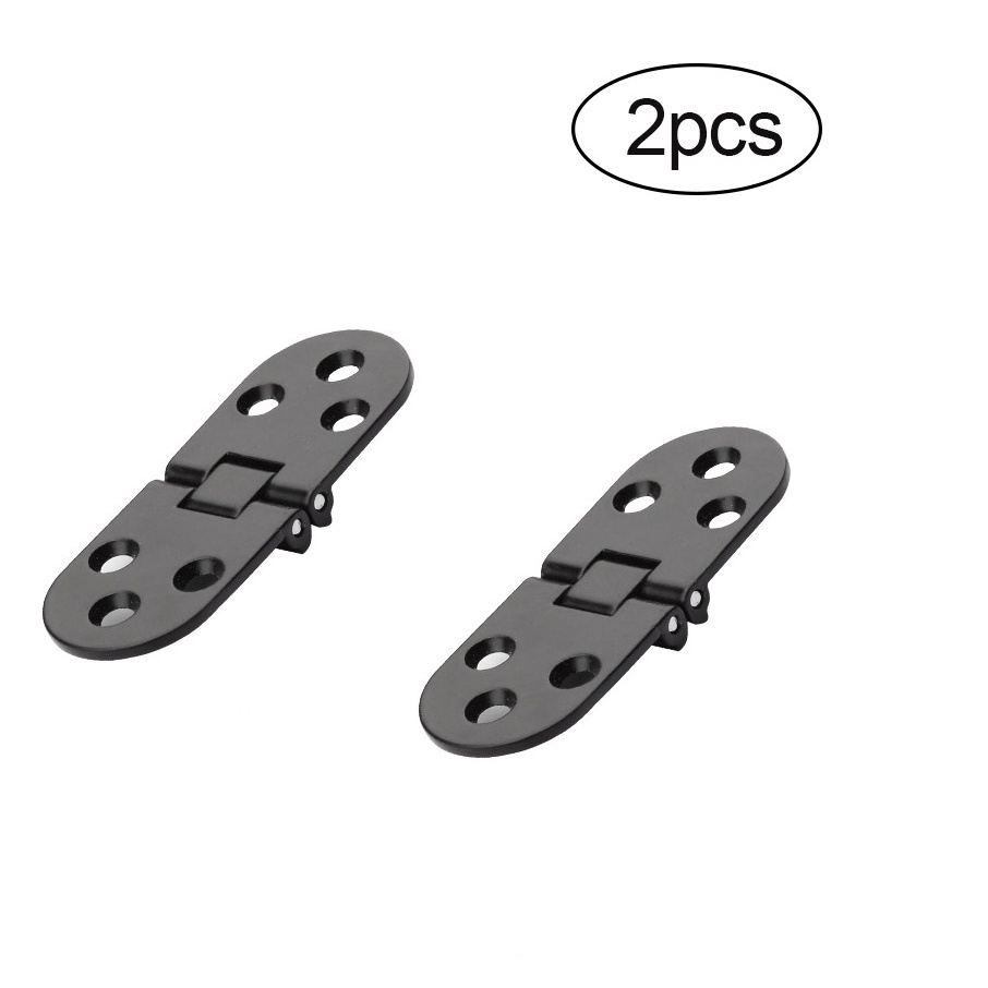 2 Pieces Dining Table Hidden Hinges, Sewing Machine Table Top Folding Flip Hinges 180 Degree