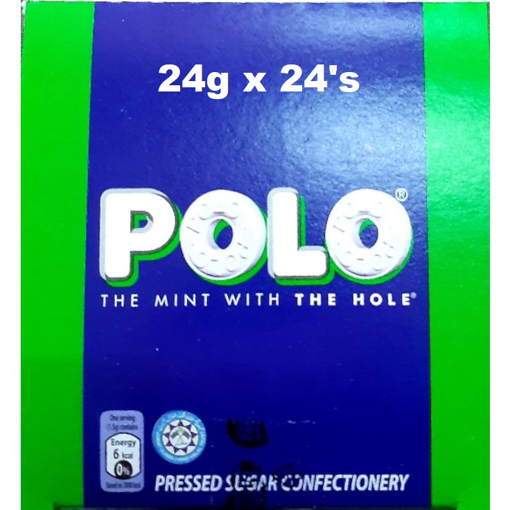 POLO PEPPERMINT ROLLS CANDY(24g x 24's ) Shopee Philippines