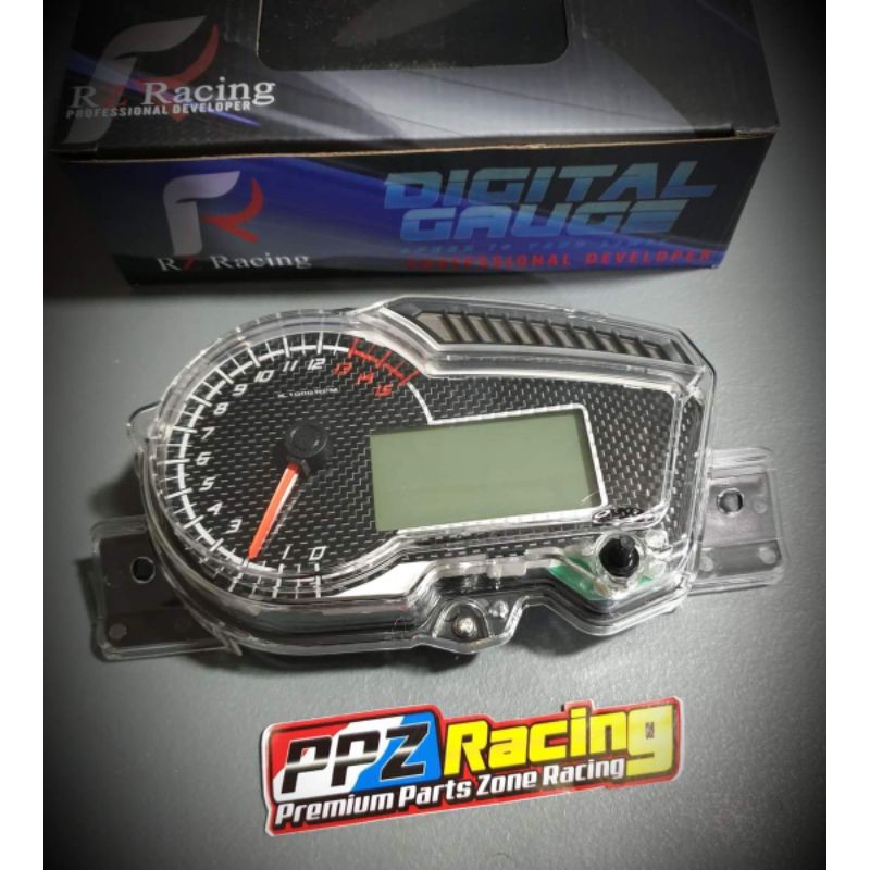 RZ RACING DIGITAL SPEEDOMETER - LC150 | Shopee Philippines
