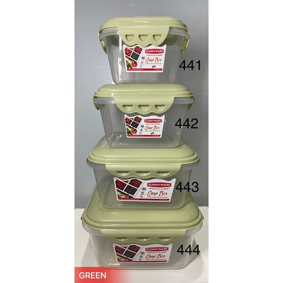 Snap Box Food Keeper 441, 442, 443 & 444 container PRICE PER PIECE ...