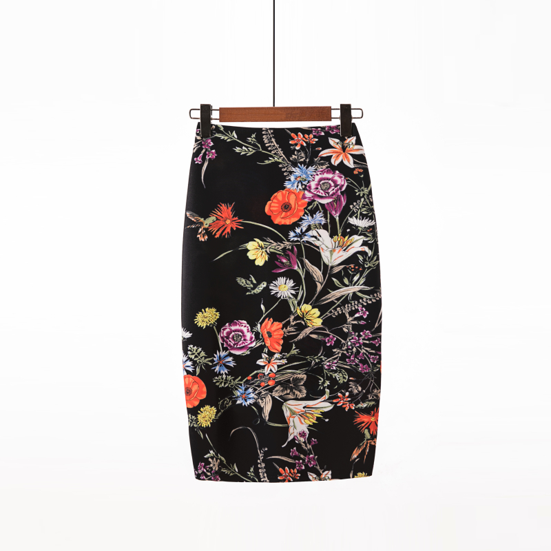 Floral Print Pencil Skirts Shopee Philippines