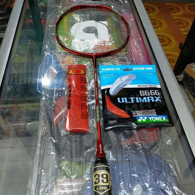 Apacs Z BADMINTON Racket ZIGGLER 38lbs ORIGINAL Shopee Philippines