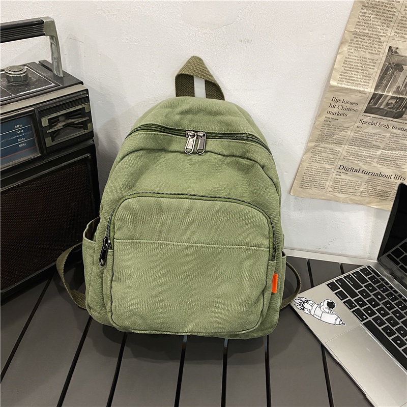 Canvas small backpack best sale