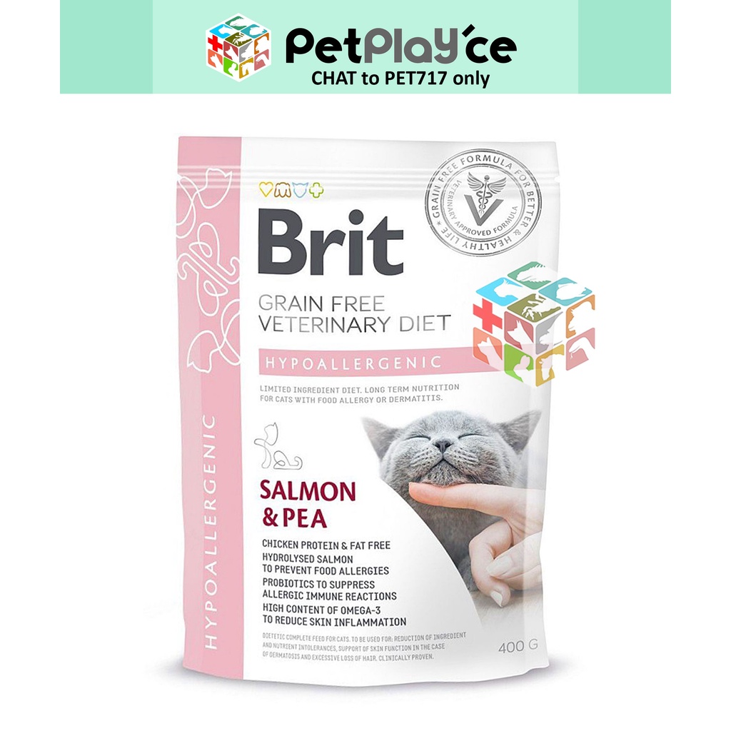 Brit Veterinary Diet for Cat Food Dry 400g Vet Gastrointestinal ...