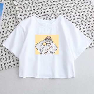 Trending Croptop Aesthetic Graphic Tees Shirt