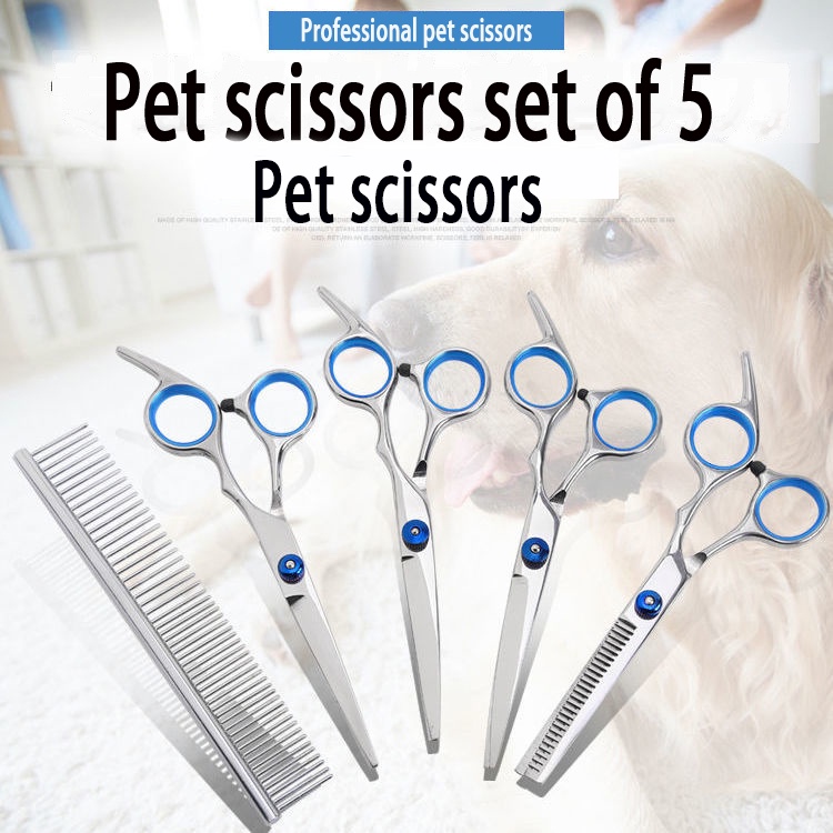 Photo inspiration: Pet Scissors With Curved Edges For Dogs Reference: Grooming Scissors For Dogs Pet Dog Seam Scissors Curved Up