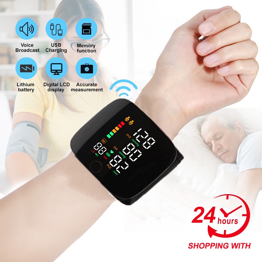 【Philippine cod】 Curved touch screen Digital Blood Pressure Monitor