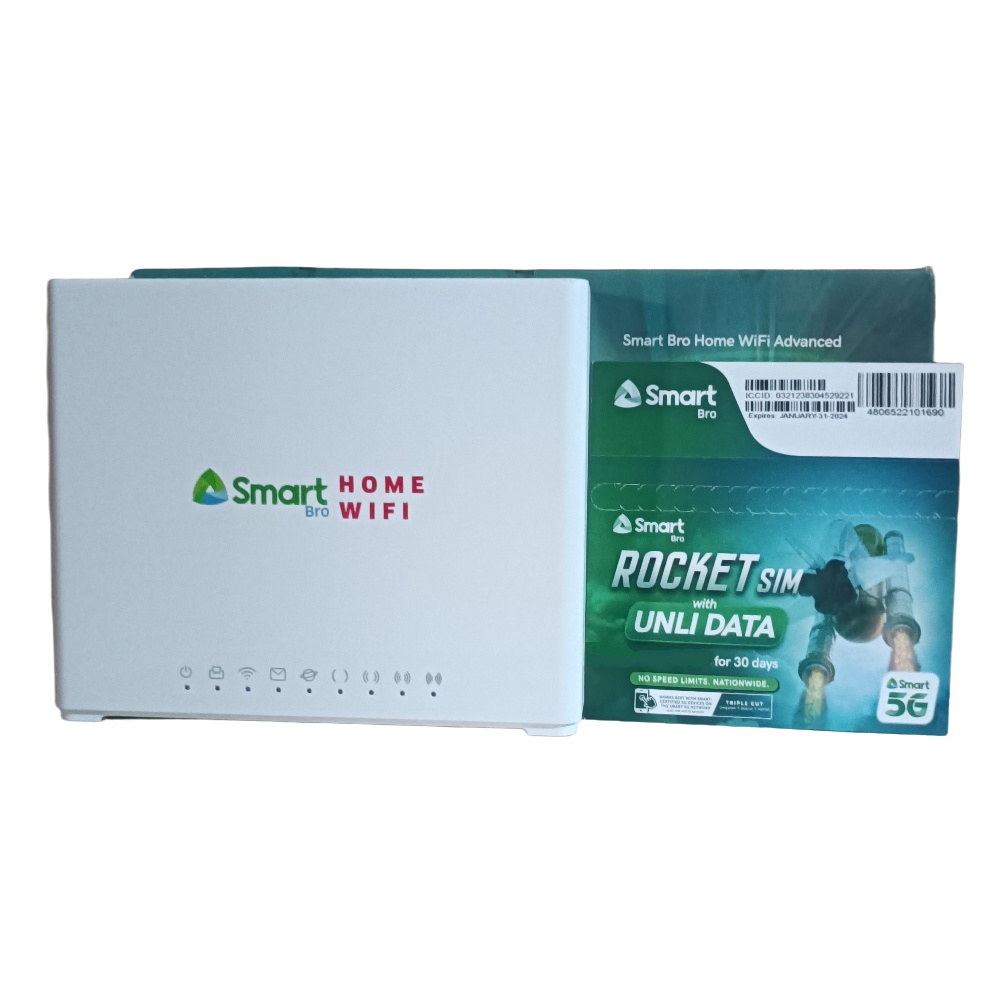OPENLINE SMART Bro LTE-Advanced Prepaid Home WiFi CAT6 (Evoluzn ID5L) w ...
