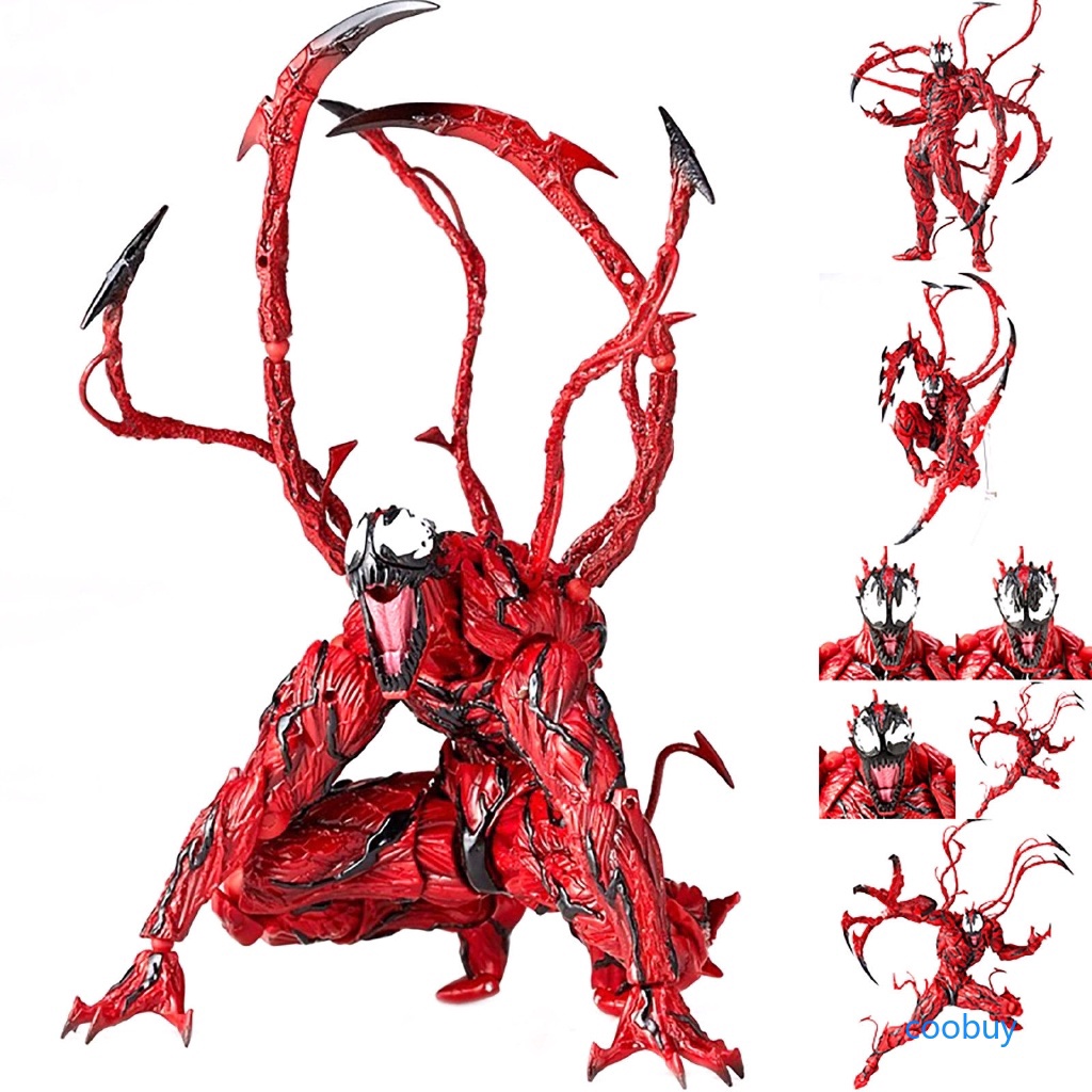 Cartoon Carnage Red Venom Action Figure Toys Collection Shopee Philippines