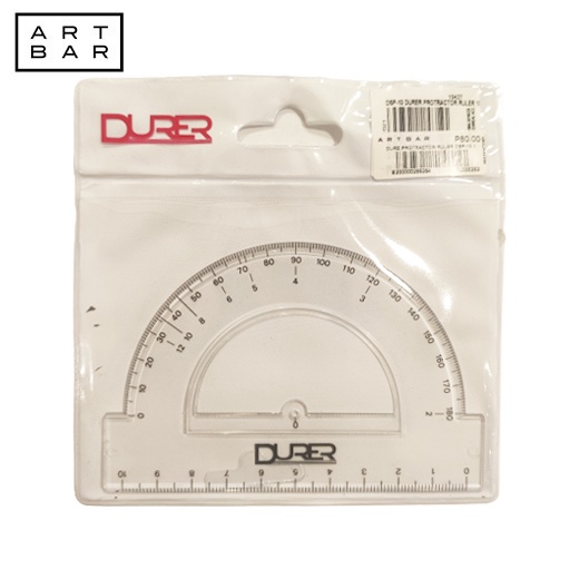 Durer Protractor Ruler Dsp-10 10Cm Semi Circular 180 Degree - Art Bar ...
