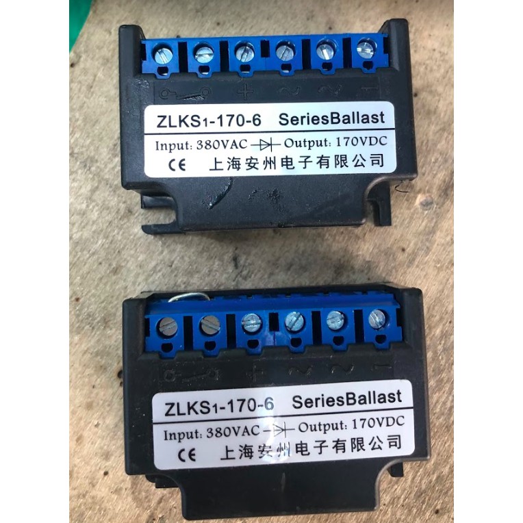 Rectifier ZLKS1-170-6 Series Ballast InAC 380V OutDC 170V | Shopee ...